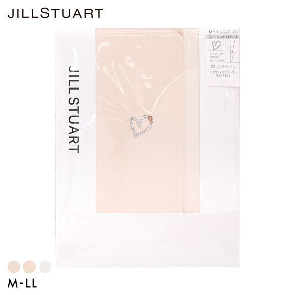 ジルスチュアート JILLSTUART　ストーンスケッチハート　ストッキング