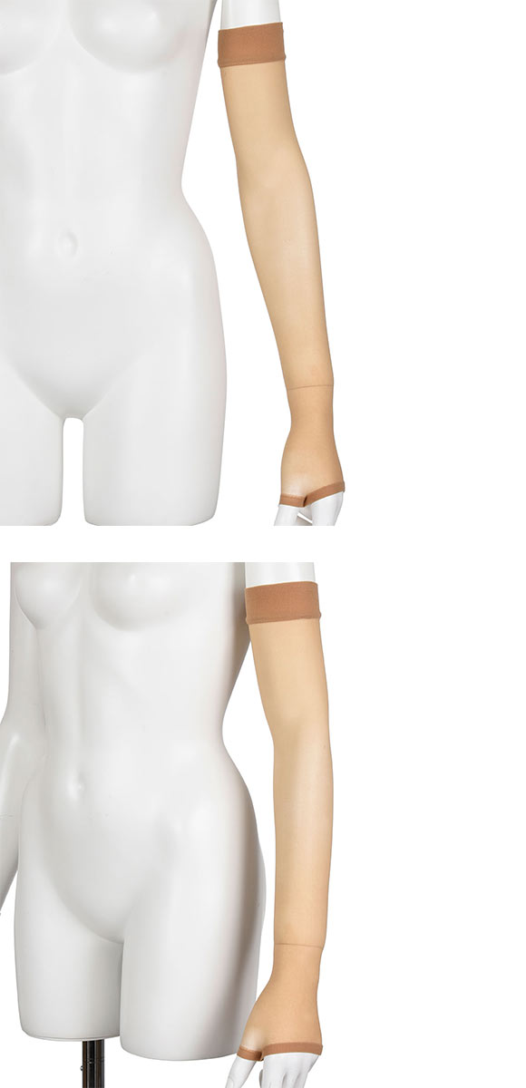 福助 まとうUVヴェール アームカバー ロング丈 レディース 涼感 UVカット fukuske