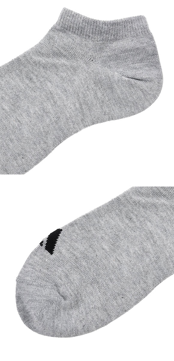 アディダス ベーシック スニーカー丈 ソックス 3足セット メンズ 靴下 adidas 破れにくい 消臭 24-26cm 26-28cm 28-30cm