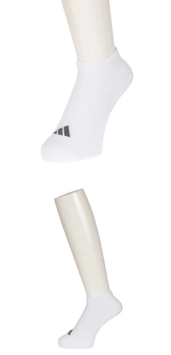 アディダス ベーシック スニーカー丈 ソックス 3足セット メンズ 靴下 adidas 破れにくい 消臭 24-26cm 26-28cm 28-30cm