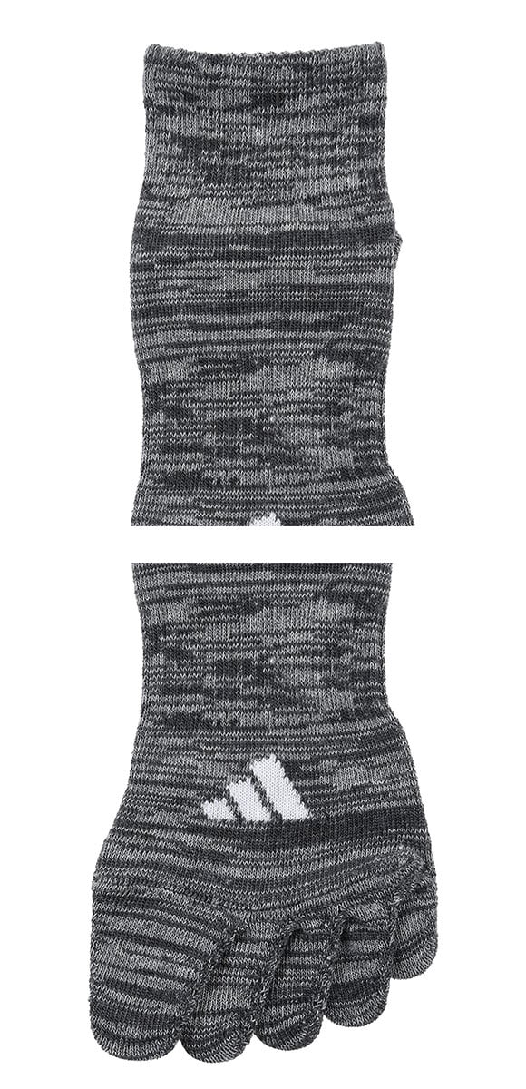 アディダス ストロング 5本指 ショート丈 ソックス 3足セット メンズ 靴下 adidas 耐久性10倍 24-26cm 26-28cm