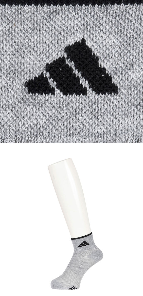 アディダス スーパーメッシュ ショート丈 ソックス 3足セット メンズ 靴下 adidas 24-26cm 26-28cm