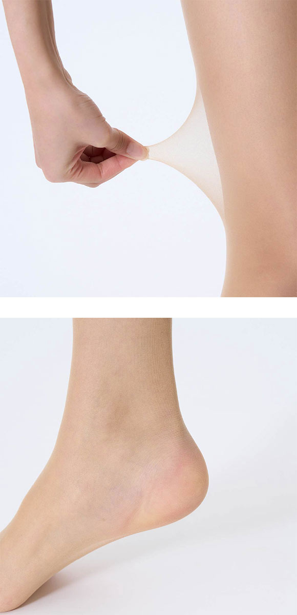 福助 まとうUVヴェール ストッキング 涼感タイプ レディース パンスト fukuske 紫外線対策 パンティストッキング