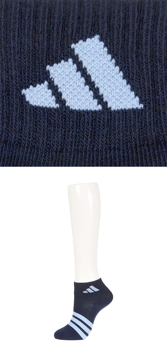 アディダス キッズ ジュニア ショート丈 ソックス 3足セット 靴下 消臭 adidas 21-23cm 23-25cm