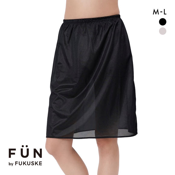 福助 fukuske FUN by FUKUSKE 着こなしキレイ ペチコート レディース インナー