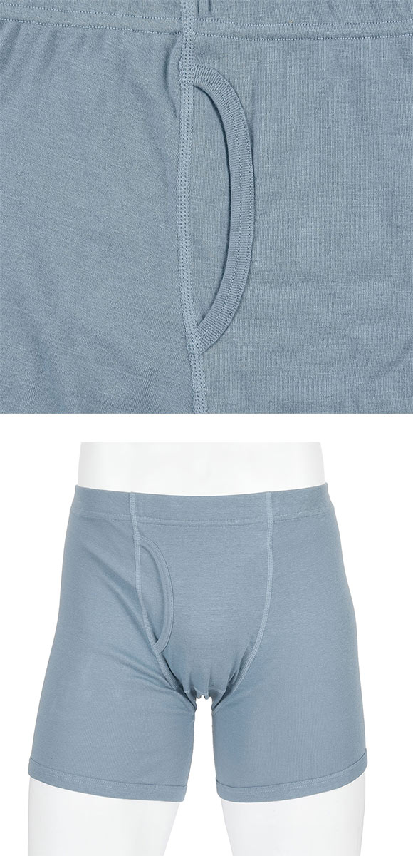 福助 満足 出雲ソフト 綿100％ ボクサーブリーフ メンズ ボトムス インナー 前あき fukuske IZUMO SOFT