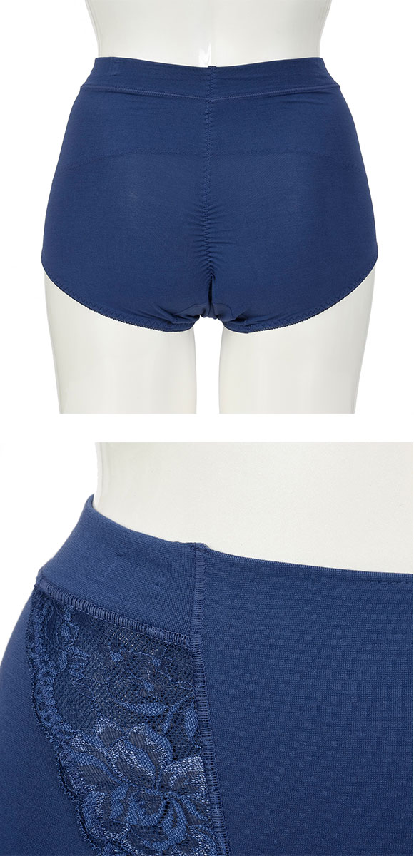 福助 Fukuske 満足 骨盤サポート スタンダード ショーツ 綿混 ショーツガードル 補正下着 単品