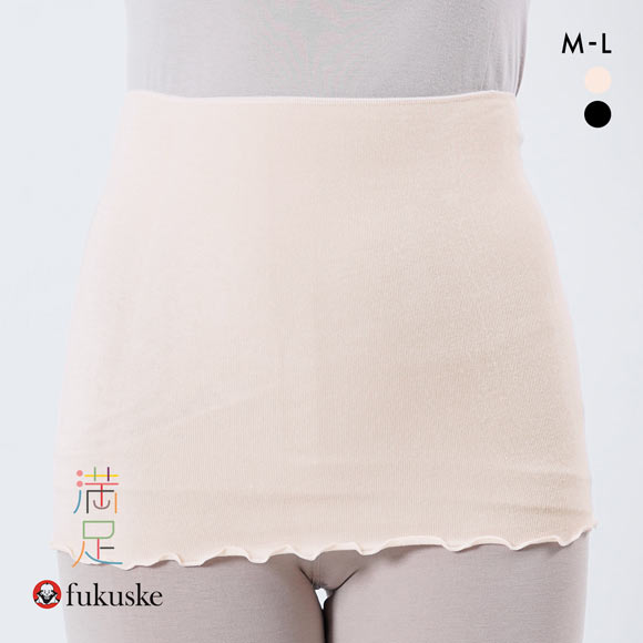 福助 fukuske 美温活 はらまき心地 のびのび腹巻 レディース