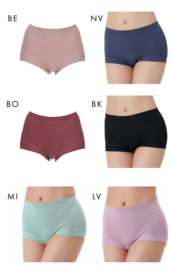 福助 Fukuske レディース 満足 美温活 よもぎ蒸し 一分丈ショーツ 袋入り 単品