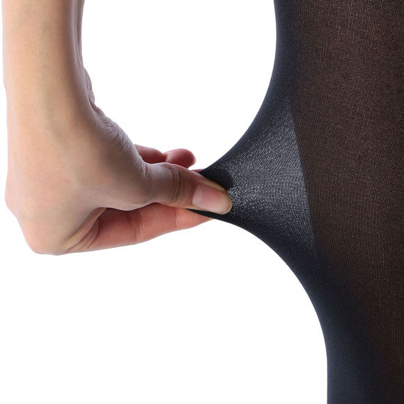 福助 満足 しっとりダブル保湿 80デニール タイツ JMLサイズ レディース 日本製 fukuske