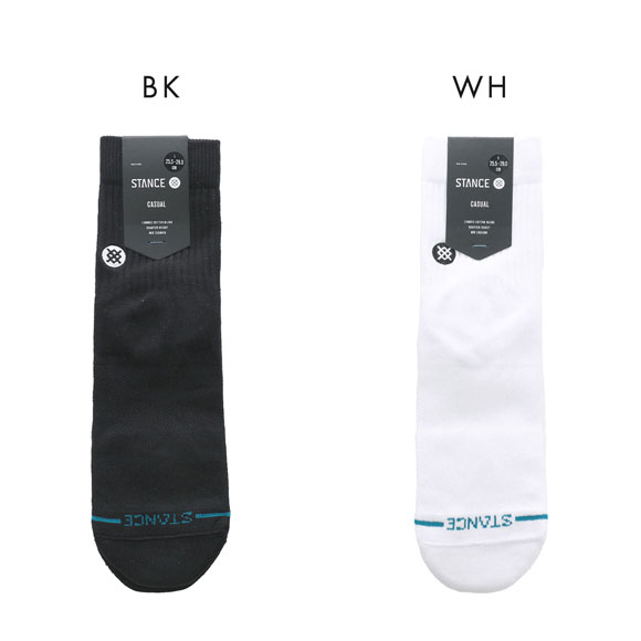 スタンス ICON QUARTER クォーター丈 ソックス メンズ STANCE 靴下
