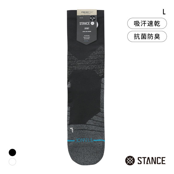 スタンス ICON SPORT QTR インフィニット クォーター丈 ソックス メンズ STANCE 靴下