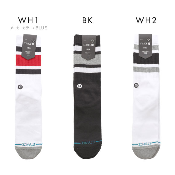 スタンス BOYD ST クルー丈 ソックス メンズ STANCE 靴下