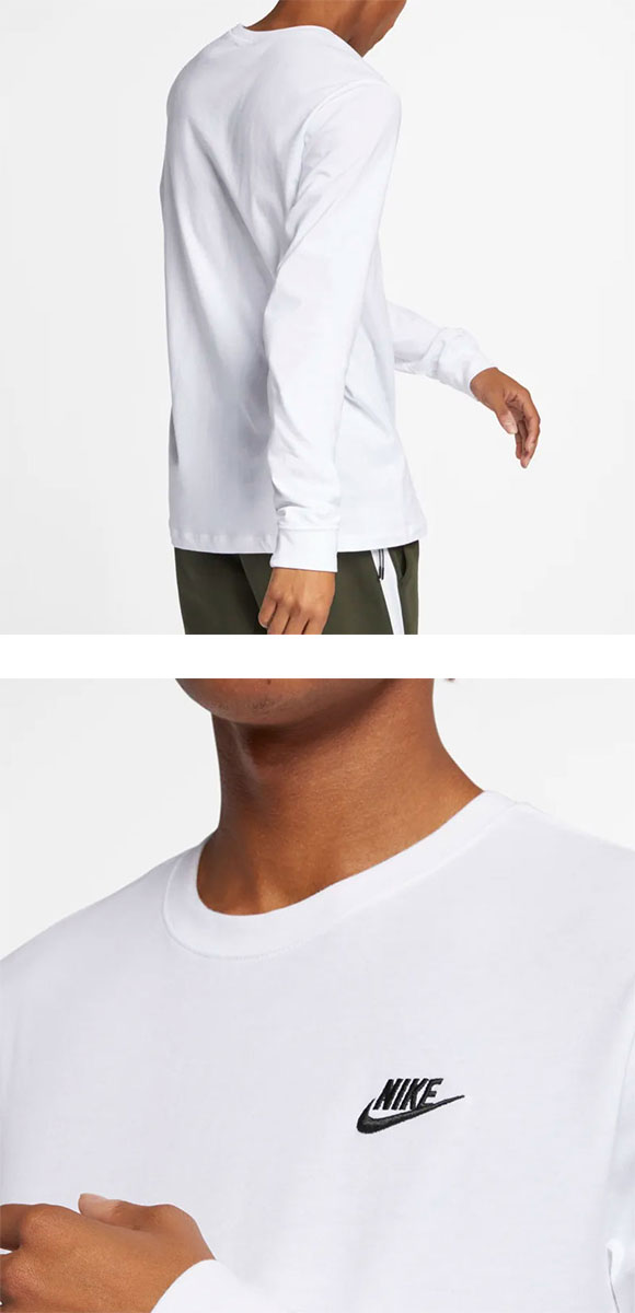 ナイキ NIKE メンズ NSW クラブ Tシャツ ロングスリーブ スポーツウェア AR5194 長袖