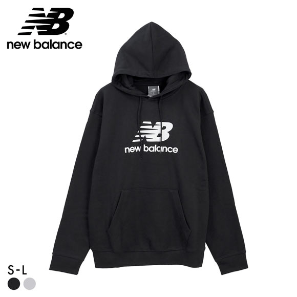 ニューバランス Essentials Stacked Logo スウェットフーディ メンズ New Balance スポーツ