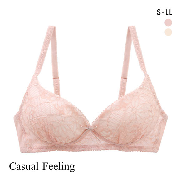 Aubade】新作☆トライアング・ノンワイヤー☆Sheer Emotion