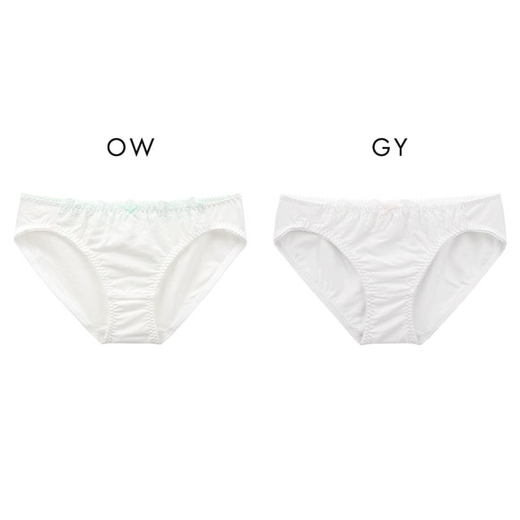 カジュアルフィーリング コットンレース ペアショーツ レディース ノーマルショーツ スタンダード Casual Feeling OW GY