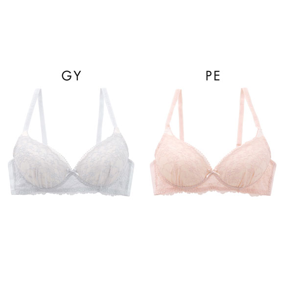 カジュアルフィーリング ラッセルレース ノンワイヤー ブラジャー レディース リラクシング Casual Feeling