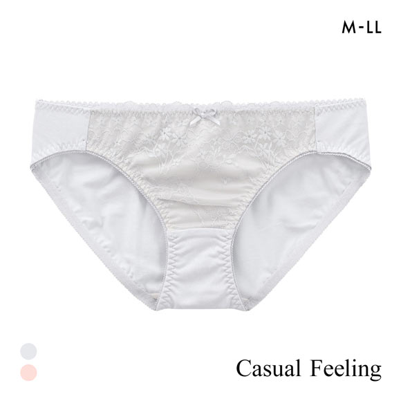 カジュアルフィーリング ラッセルレース ペアショーツ レディース ノーマルショーツ スタンダード Casual Feeling