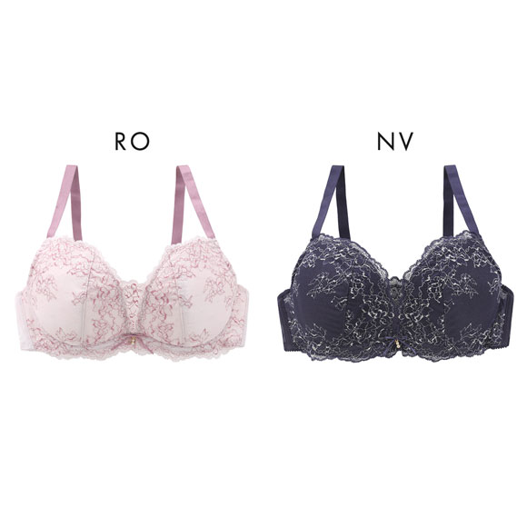 スッキリ細見え ミニマイザーブラ 3/4カップ ブラジャー レディース DEF