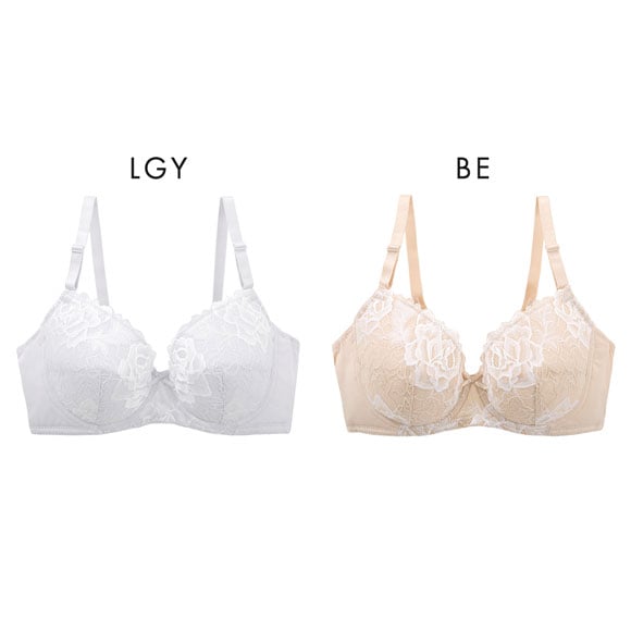 脇・背中すっきり デイリーブラ ソフトワイヤー ブラジャー レディース 大きいサイズ