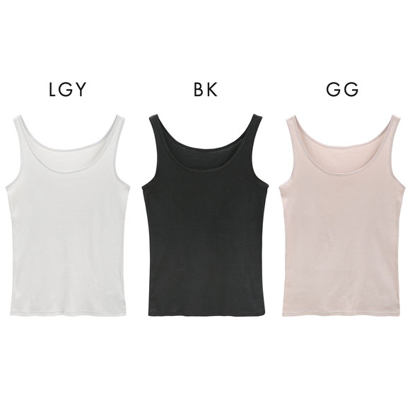 綿のとりこ 綿100％ ナチュラルクール タンクトップ レディース インナー