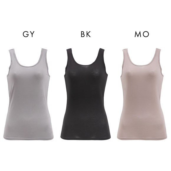 着るヒアルロン酸 潤い成分たっぷり タンクトップ レディース インナー 薄手