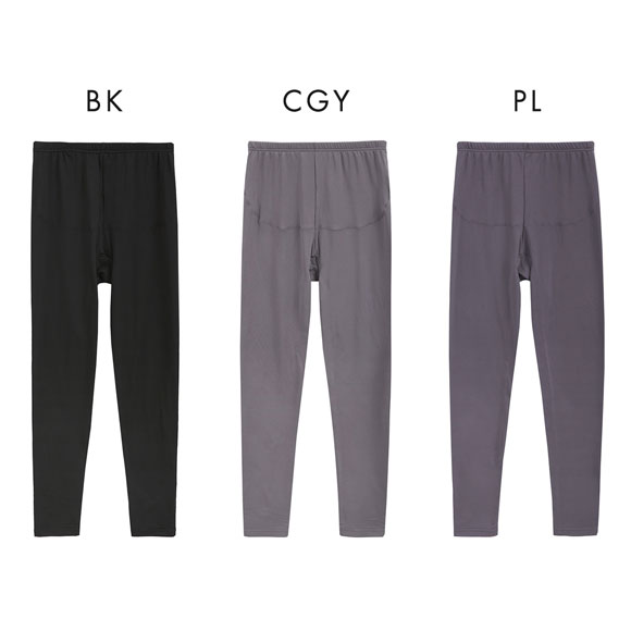 着るホカロン 当て付き 9分丈ボトム レディース インナー 保温 蓄熱 裏微起毛 ストレッチ スパッツ レギンス 大きいサイズ