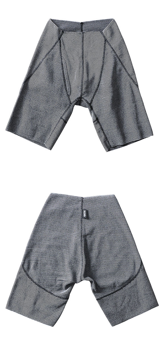 シドー SIDO しめ知らず ウエストゴムなし 包帯パンツ 前開き 両ヘム エキストラロング ボクサーパンツ メンズ HOHTAI PANTS