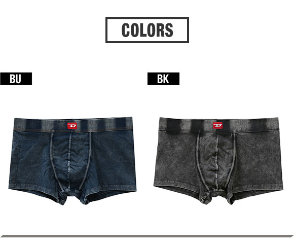 ディーゼル DIESEL MENS UMBX-DAMIEN ボクサーパンツ メンズ ビンテージデニム調