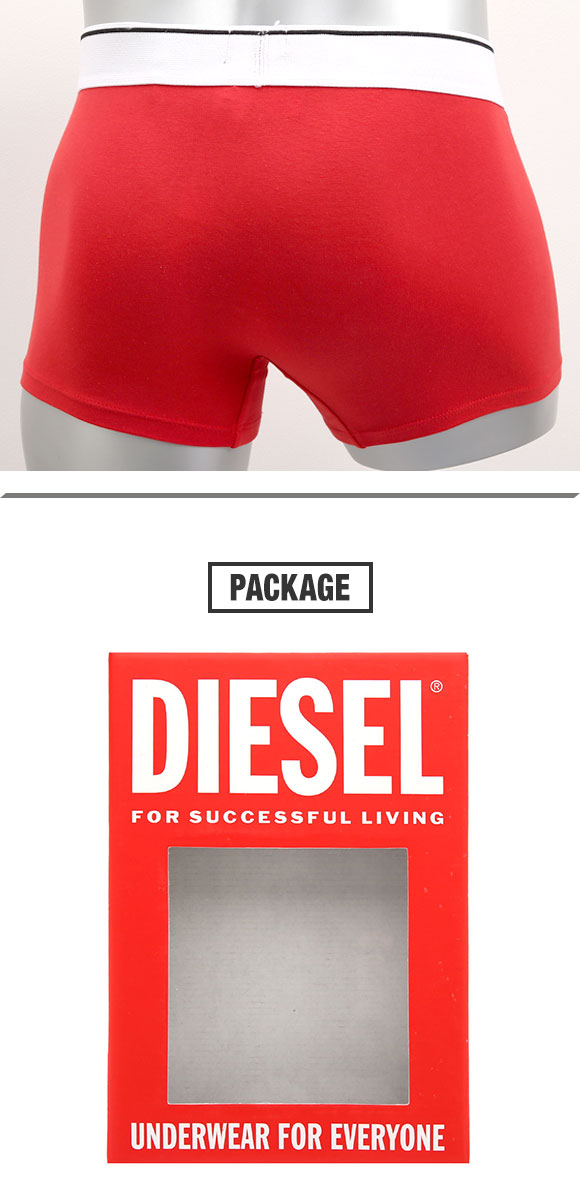 ディーゼル DIESEL MENS UMBX-DAMIEN ボクサーパンツ メンズ 前とじ コットンストレッチ