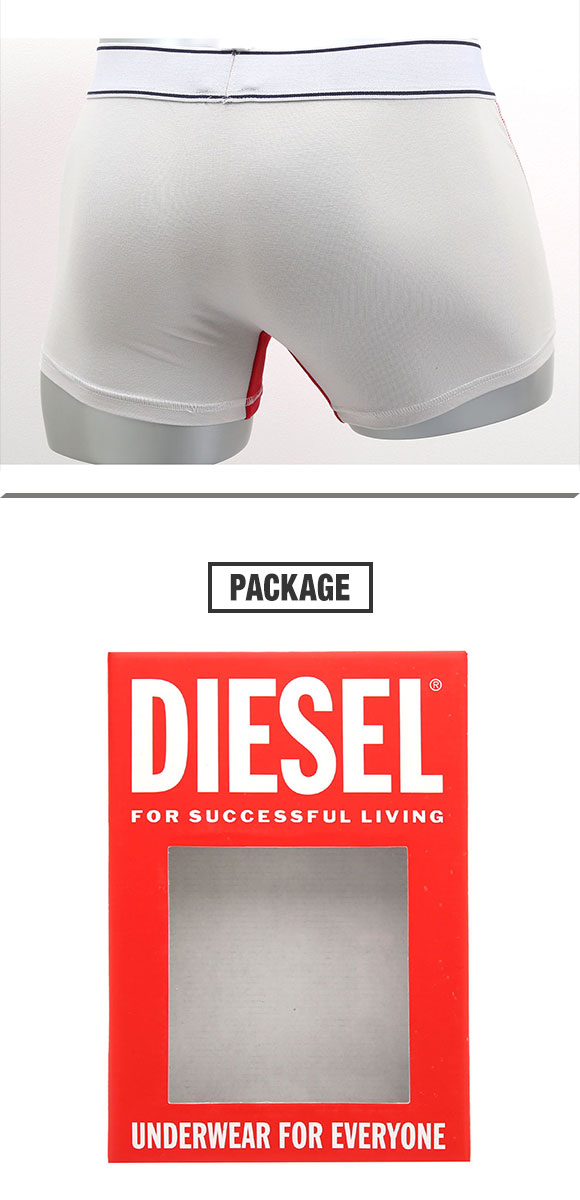 ディーゼル DIESEL MENS UMBX-DAMIEN ボクサーパンツ メンズ 前とじ コットンストレッチ