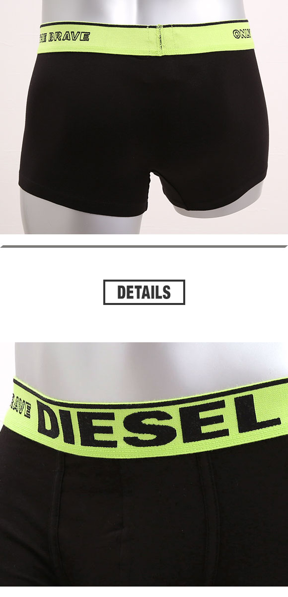 (ディーゼル)DIESEL MENS UMBX-DAMIEN ボクサーパンツ メンズ 前とじ コットンストレッチ