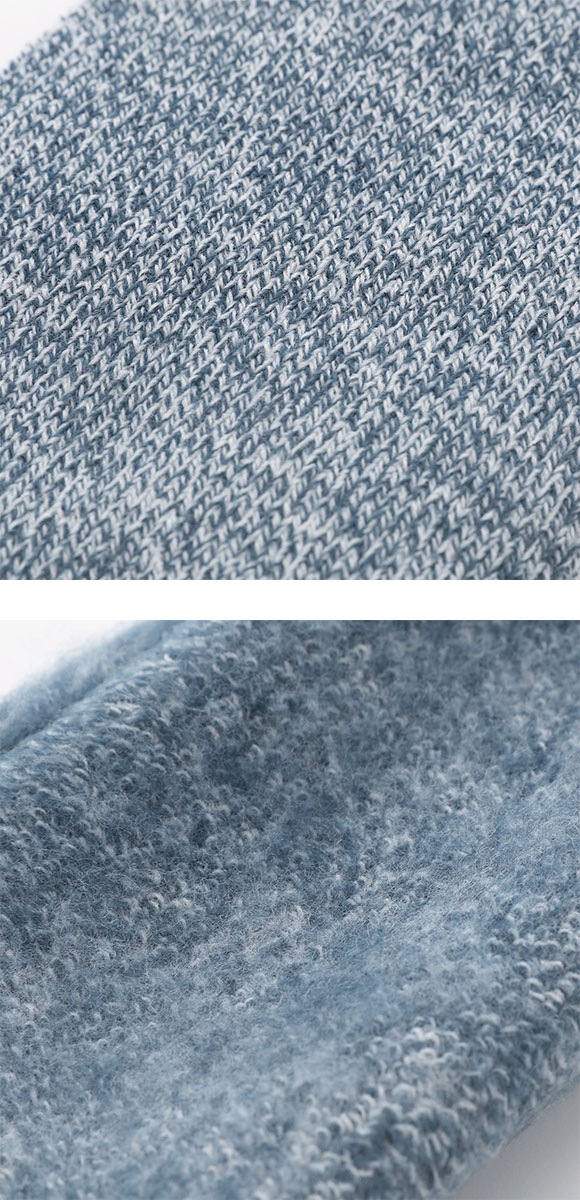 もふっとあったか極厚起毛 レッグウォーマー 美容 杢調 保温 寒さ対策 冷え対策 アームウォーマー 長め 裏起毛 ルームソックス 快適