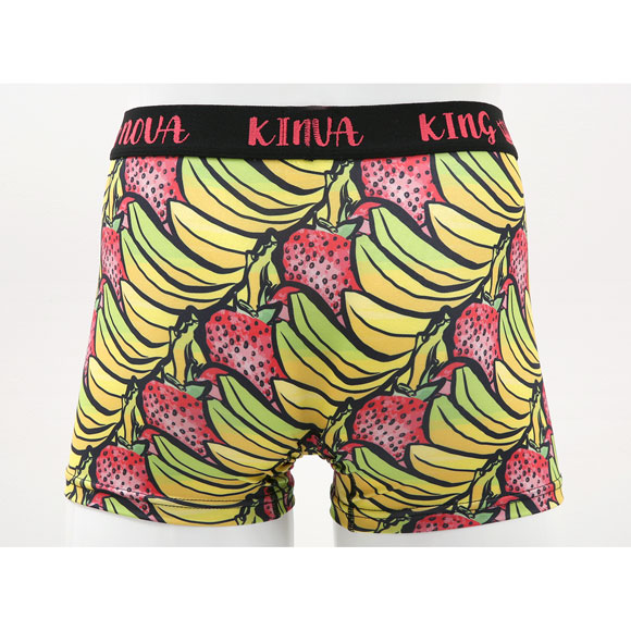 キングノバ フルーツ柄 ボクサーパンツ メンズ 前あき M L LL