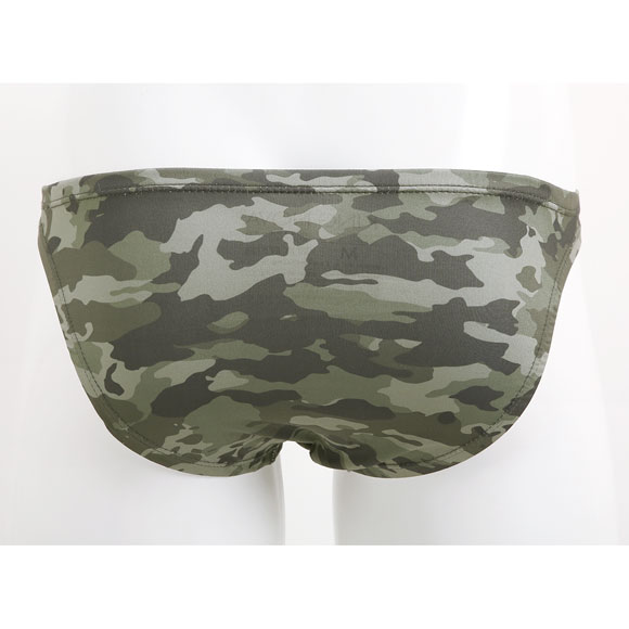 キングノバ カモフラ柄 ビキニ フルバック メンズ 前とじ M L LL パンツ ブリーフ ブーメラン 雄 KING NOVA 迷彩 アーミー サバイバル