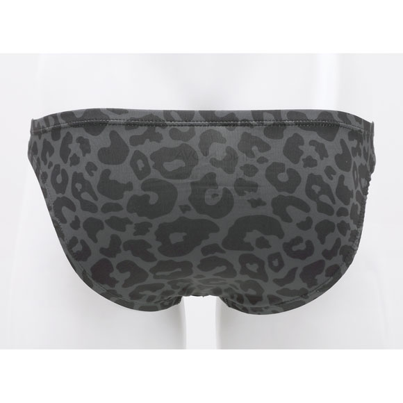 キングノバ ヒョウ柄 ビキニ フルバック メンズ 前とじ M L LL パンツ ブリーフ ブーメラン KING NOVA クリスマス バレンタイン