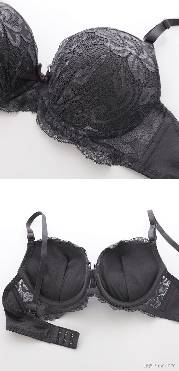 LIFT UP ブラジャー＆ショーツセット ストレッチレース