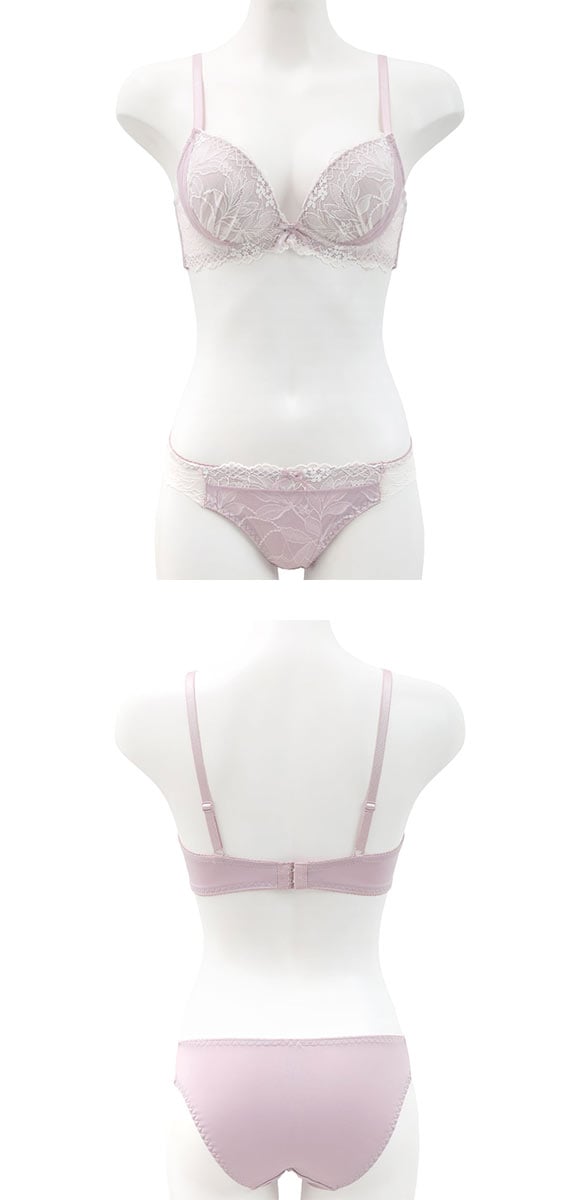 ピュアシェリ サイドリフトハーフ ブラセット ABCD 大きいサイズ 谷間 ブラジャー ショーツ セット 谷間 L字 脇寄せ 盛り PURECHERIE