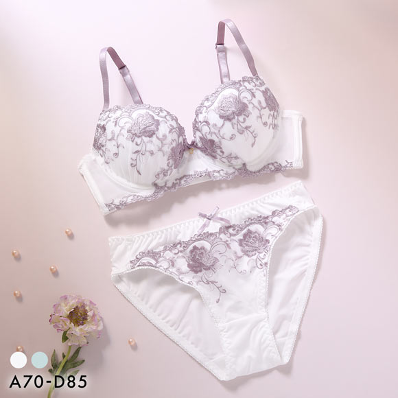 ルルモアナ ロイヤルローズ ブラジャー ショーツ セット フラワー 大きいサイズ LULUMOANA