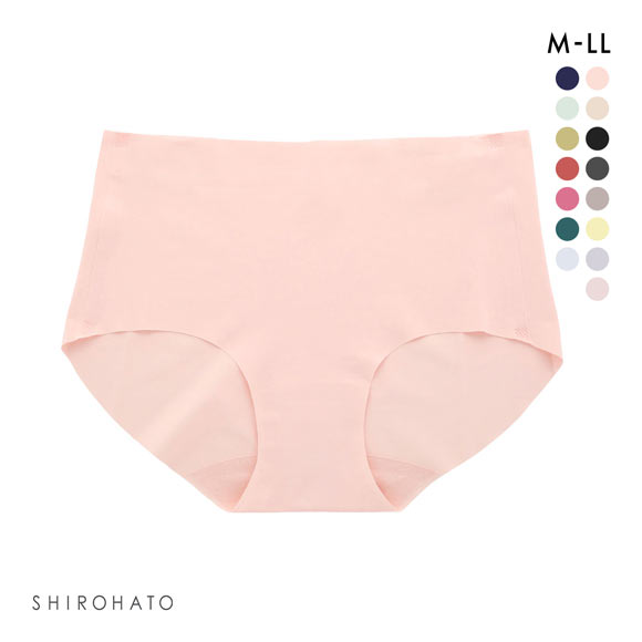 レディース シームレス ボクサー 無地 単品