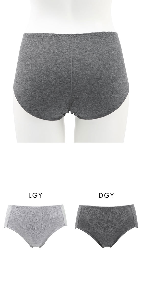 美腹メイク 綿混 ショーツガードル ソフト補正 お腹