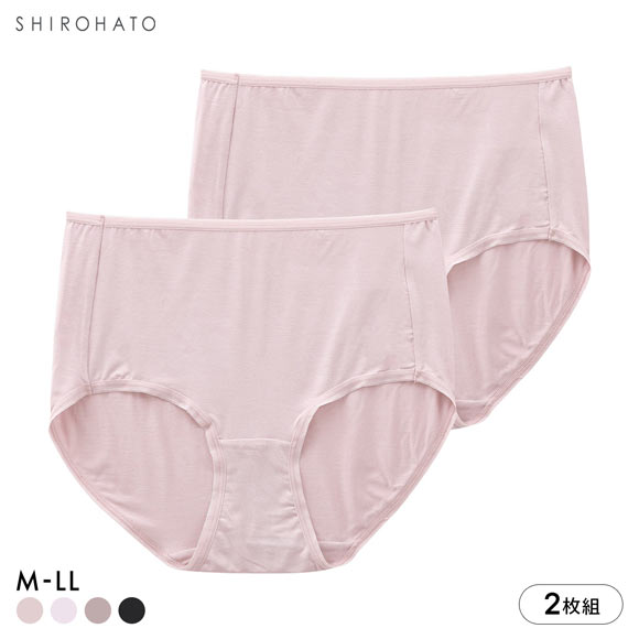 特価 レーヨン混ショーツ 2枚組 お得2枚セット シルクタッチ レディース 深ばき すっぽり ノーマル スタンダード 大きいサイズ