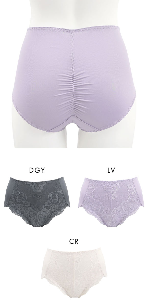 ソフト補正 お腹とヒップをととのえるショーツ ノーマルショーツ M L LL 3L はみ肉解決 大きいサイズ ソフトタッチ スタンダード
