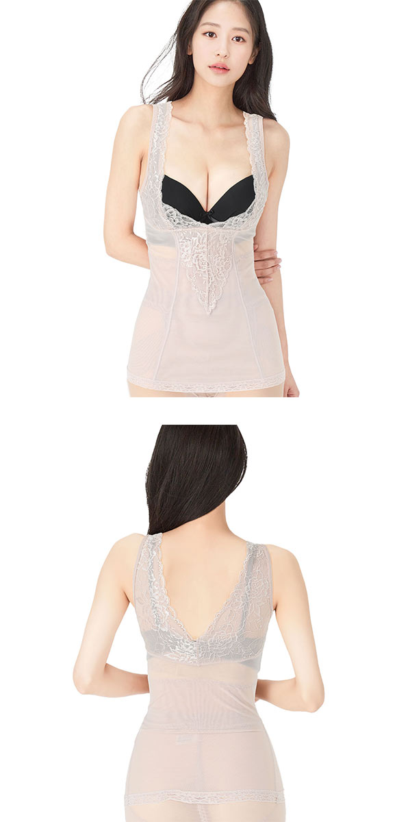 スタイルアップ 補正インナー 補正下着 ボディシェイパー 花柄レース