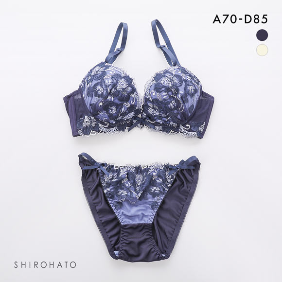 エクラ 脇高 フルブルームレース ブラセット ABCD ブラジャー ショーツ セット 脇肉 谷間 脇寄せ ECLAT