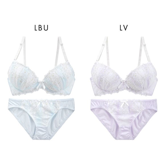 ピュアシェリ オーロララメチュール×グラデシフォン ブラセット ABCD70-85 盛り 谷間 美胸 寄せ 姫 セット PURECHERIE