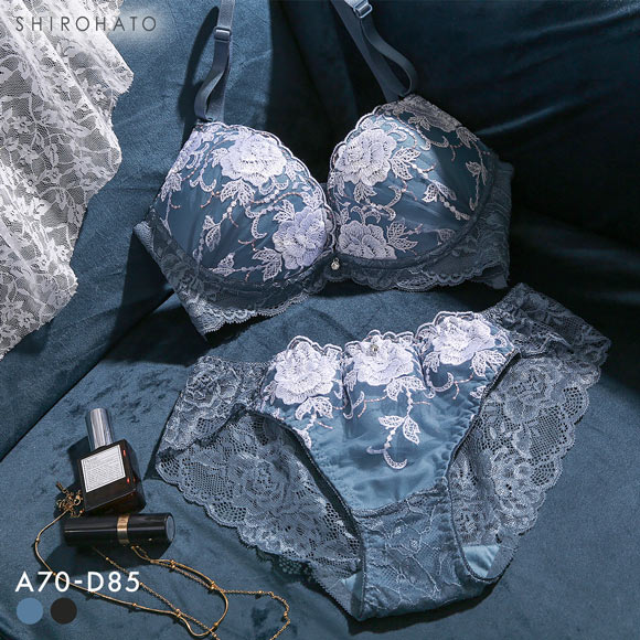 ピュアシェリ 脇高 ラメチュール ブラセット ABCD ブラセット ABCD 谷間 盛り 脇寄せ ブラジャー ショーツ セット PURECHERIE