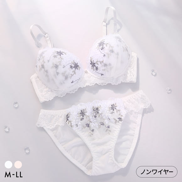 フェリチュール　ブラ&amp;ショーツ 新色発売】Feliture極ふわブラ -ブラ＆ショーツセット- 3set