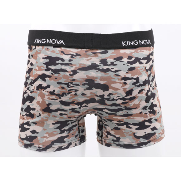 キングノバ ワイルドセット ボクサーパンツ 3枚組 メンズ 前あき 3点セット 3P ストレッチ プリント 大きいサイズ KING NOVA お得